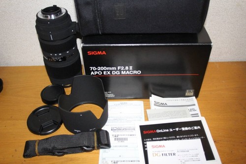 Sigma apo 200mm 8 - 70-200mm, f2.8